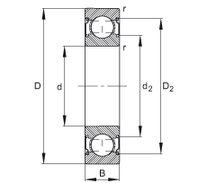 S 6200-C-2Z, ă(ni)Y(ji)(gu)C (j) DIN 625-1 (bio)(zhn)Ҫߴɂ(c)g϶ܷ