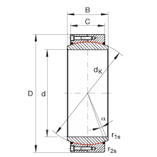 P(ji)S GE750-DW-2RS2,  DIN ISO 12 240-1 ˜, Soɂܷ