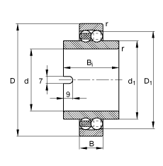 {(dio)S 11208-TVH, (j) DIN 630 ˜ʵҪߴ(ni)ȦL