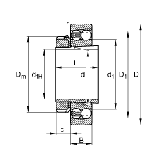 {S 2317-K-M-C3 + H2317, (j) DIN 630  DIN 5415 ˜ʵҪߴ, F׺;o