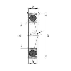 SS HCB71919-C-T-P4S, {(dio)(ji)Ɍ(du)Ԫb|  = 15մƹ