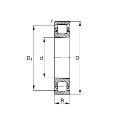 ΝLS 20226-K-MB-C3, (j) DIN 635-1 (bio)(zhn)Ҫߴ, FףF 1:12