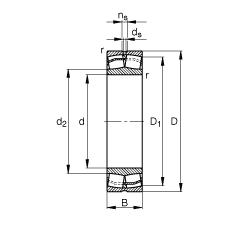 {(dio)ĝLS 22310-E1-T41A, (j) DIN 635-2 ˜ʵҪߴ