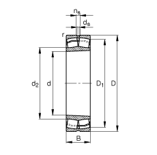 {(dio)ĝLS 22330-E1-K, (j) DIN 635-2 (bio)(zhn)Ҫߴ, FF 1:12