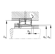 {(dio)ĝLS 23236-E1-K-TVPB + H2336, (j) DIN 635-2 ˜ʵҪߴ, F׺;o